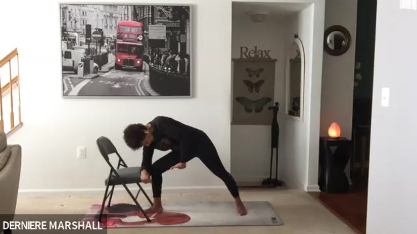 Chair Yoga with Ms. D